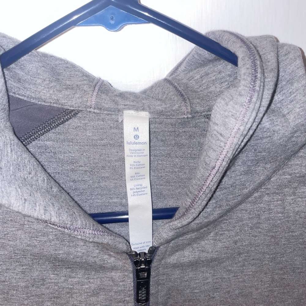 Medium Lululemon Zip Up Hoodie - Picture 4 of 4